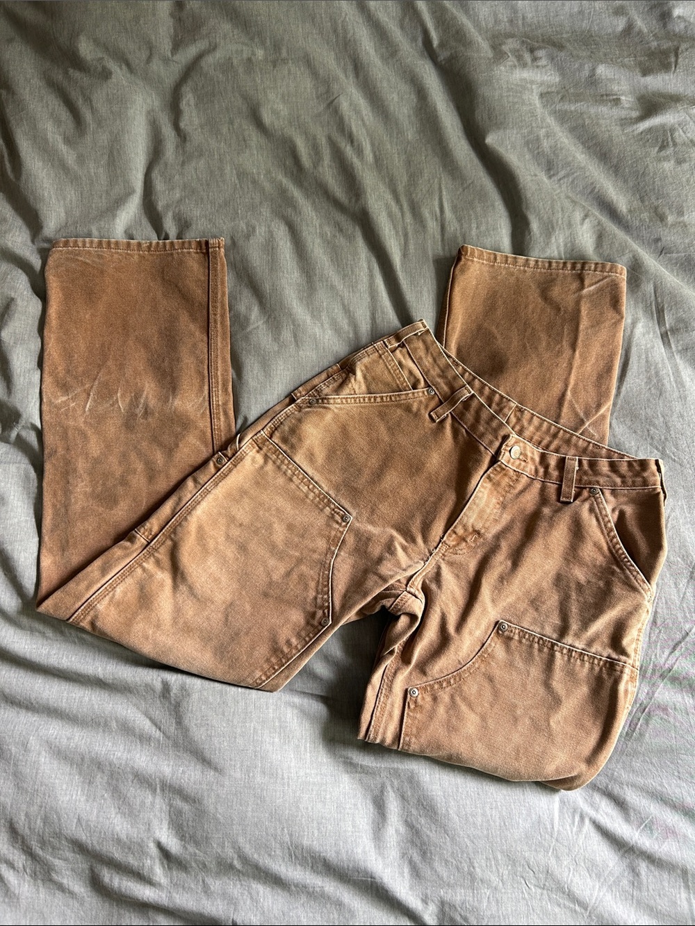Carhartt Double Knee Work Pants 8x34 Y2K 2000s - Picture 2 of 8